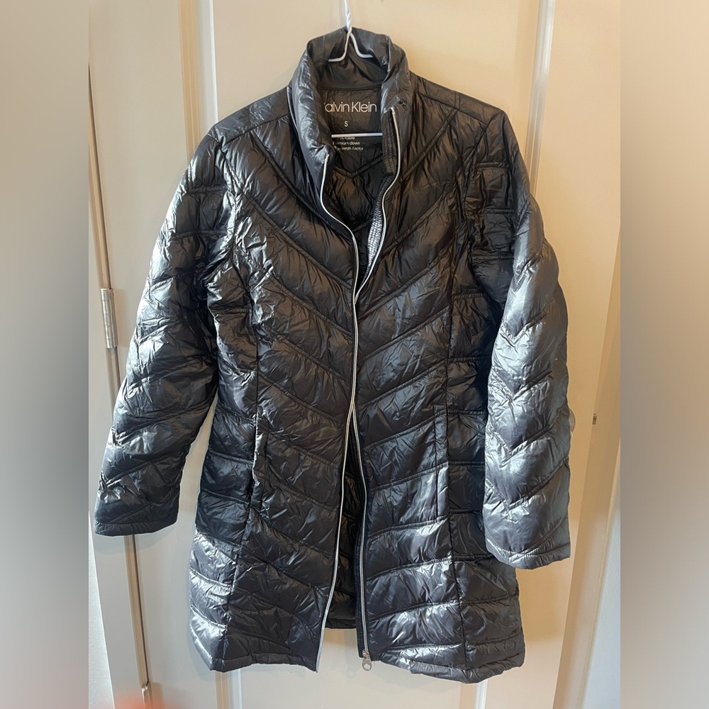Calvin Klein Women's Black Quilted Jacket